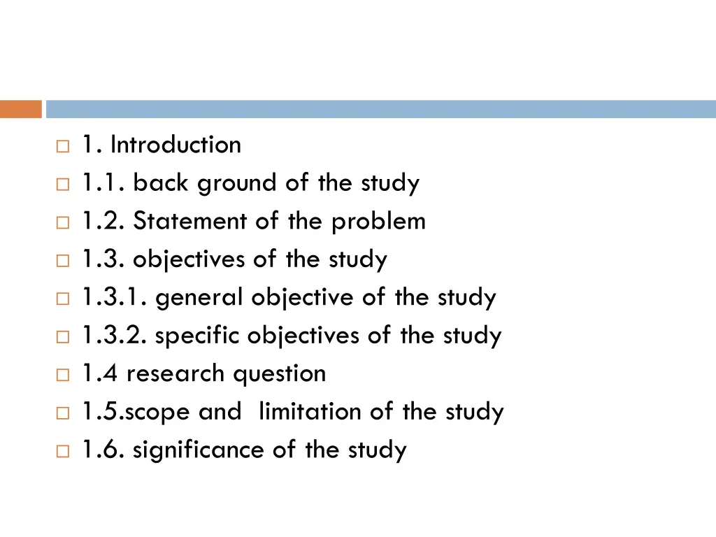 1 introduction 1 1 back ground of the study