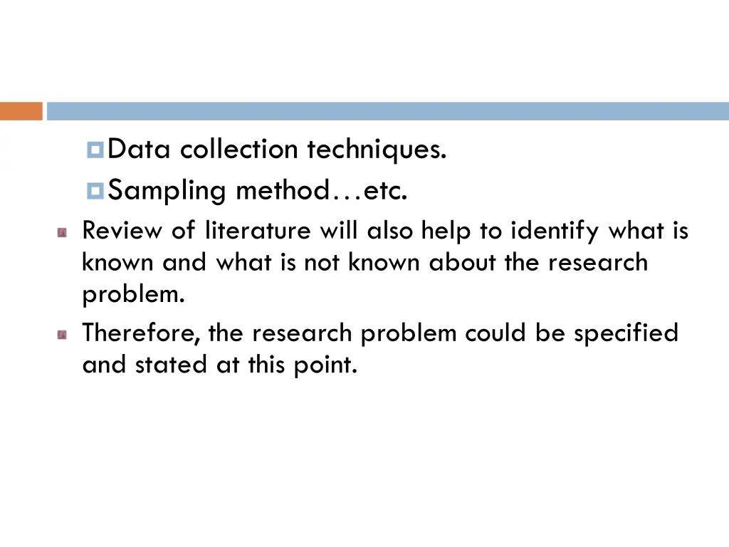 data collection techniques sampling method