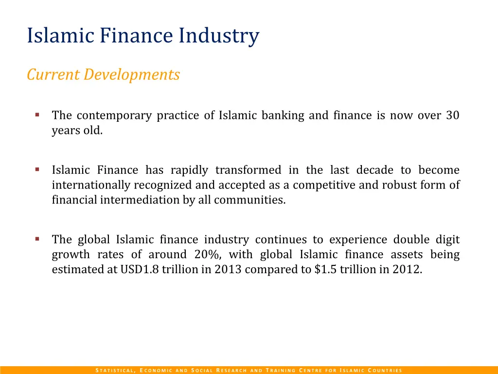 islamic finance industry