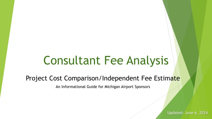consultant fee analysis