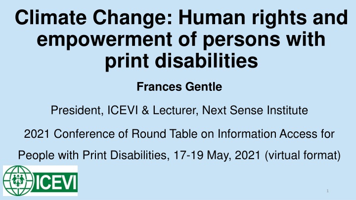 climate change human rights and empowerment