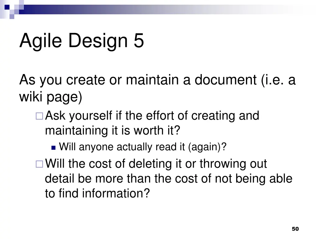 agile design 5