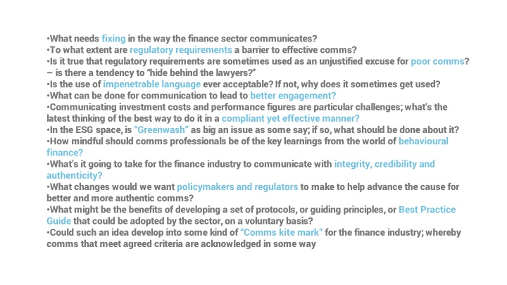 what needs fixing in the way the finance sector