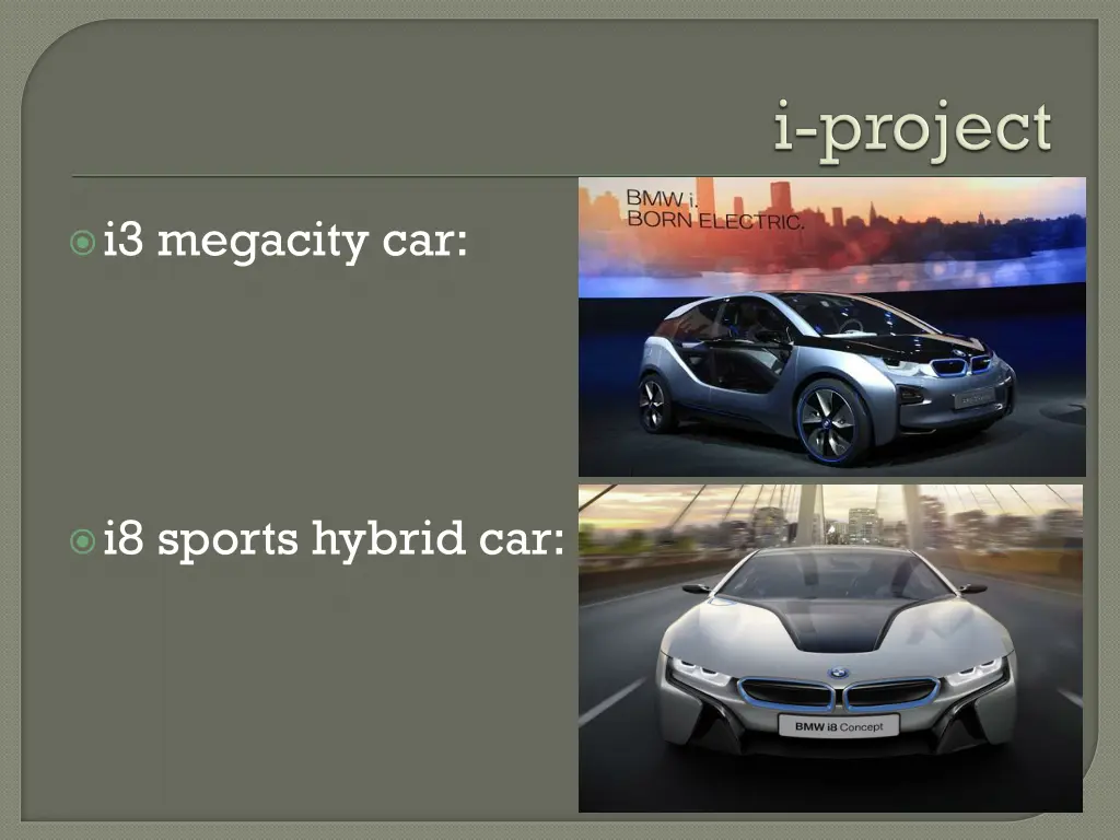 i3 megacity car