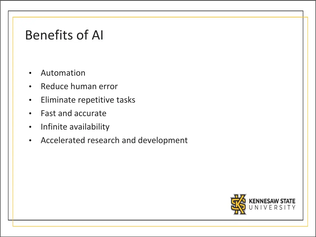 benefits of ai