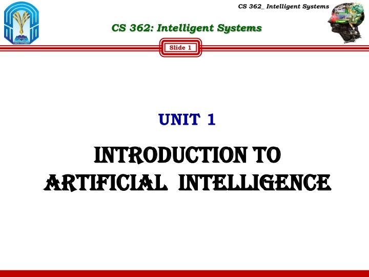 cs 362 intelligent systems