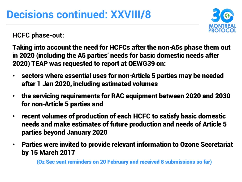 decisions continued xxviii 8