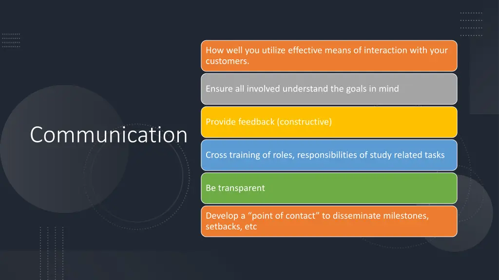 how well you utilize effective means