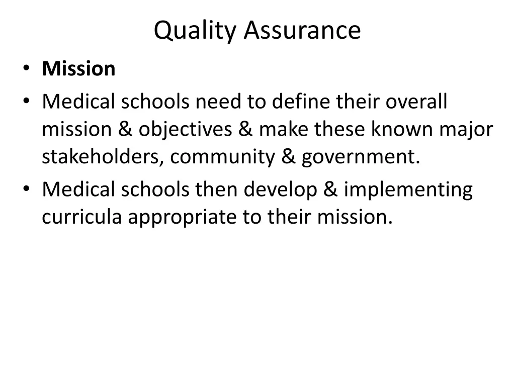 quality assurance 1