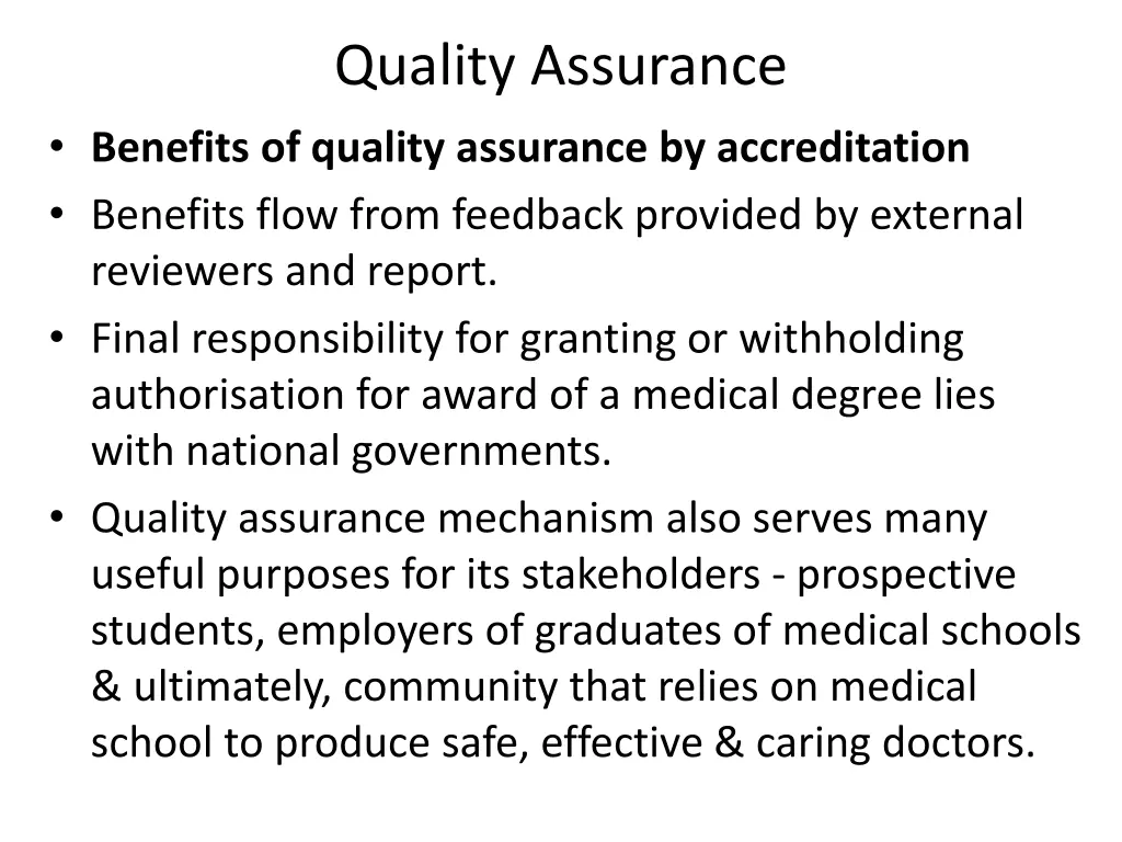 quality assurance 10