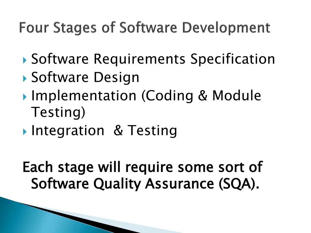 software requirements specification software