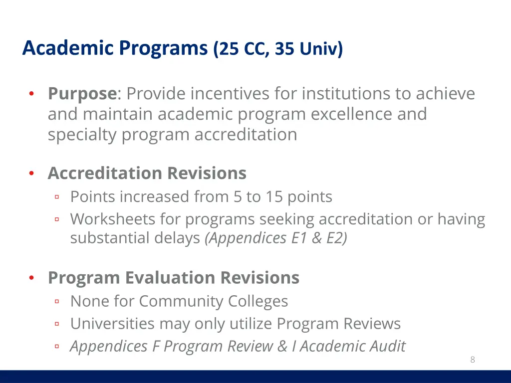 academic programs 25 cc 35 univ