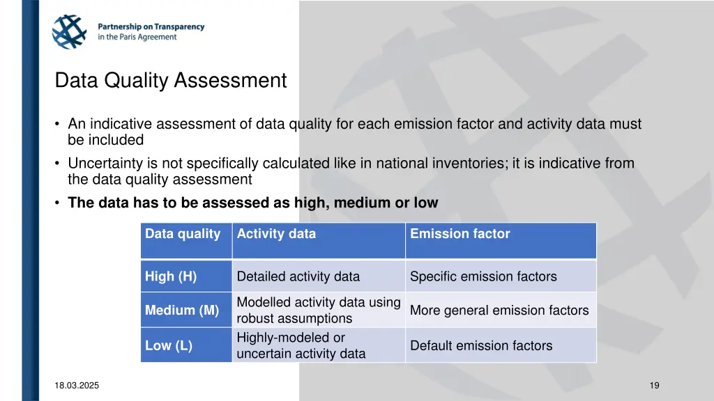 data quality assessment