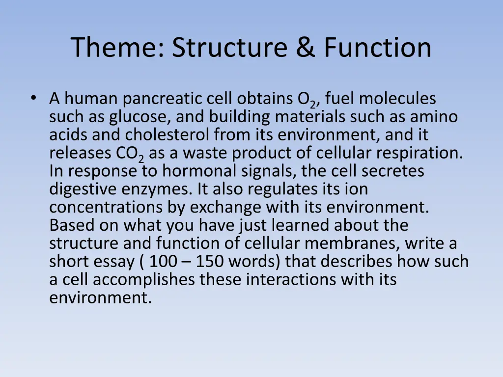theme structure function 2