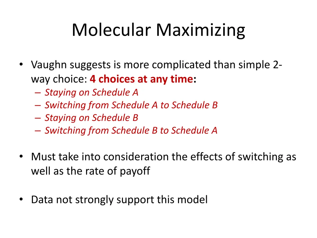 molecular maximizing 1