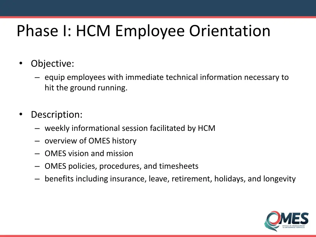 phase i hcm employee orientation 1