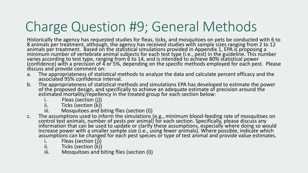charge question 9 general methods historically