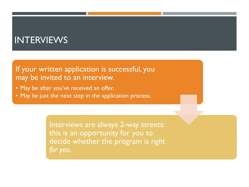 interviews