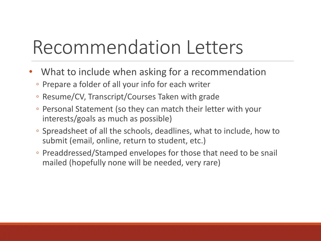 recommendation letters 1