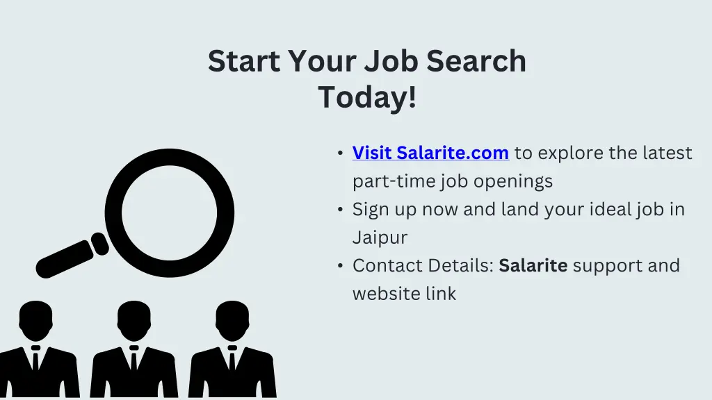 start your job search today