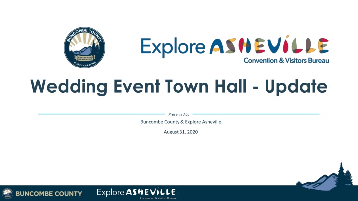 wedding event town hall update
