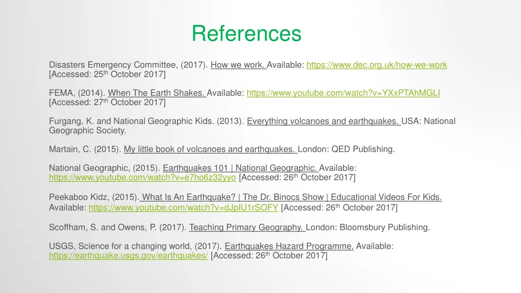 references