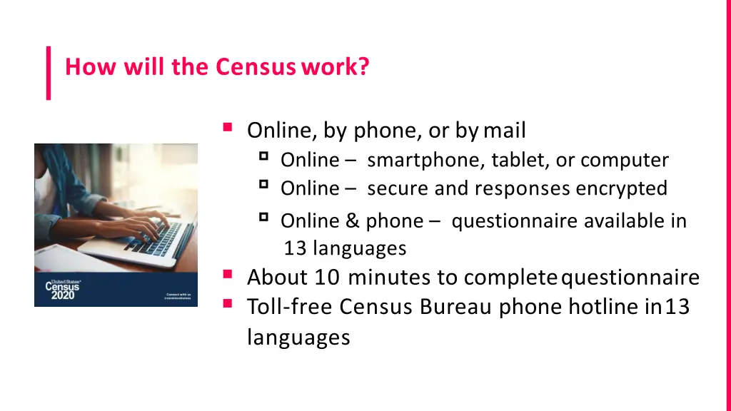 how will the censuswork