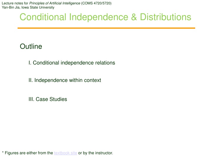lecture notes for principles of artificial