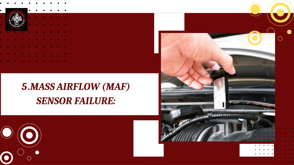 5 mass airflow maf sensor failure