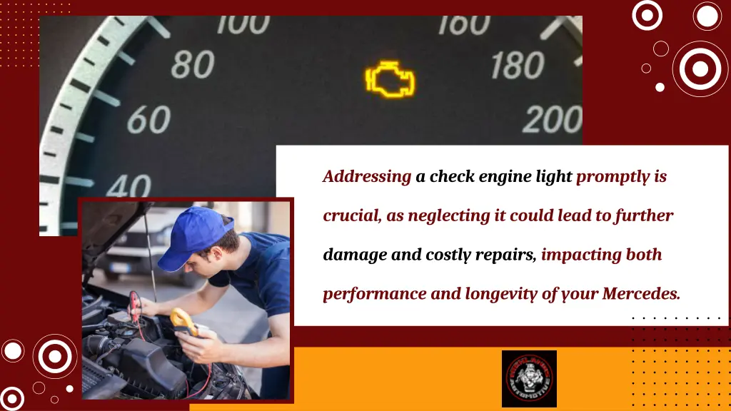 addressing a check engine light promptly is