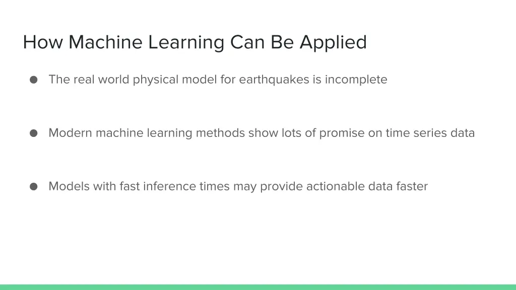 how machine learning can be applied