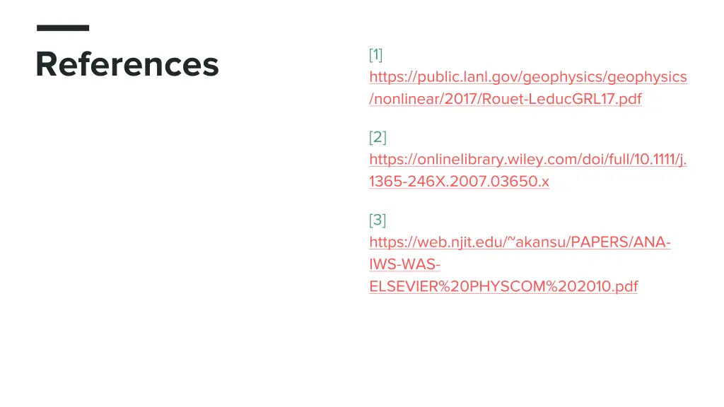 references