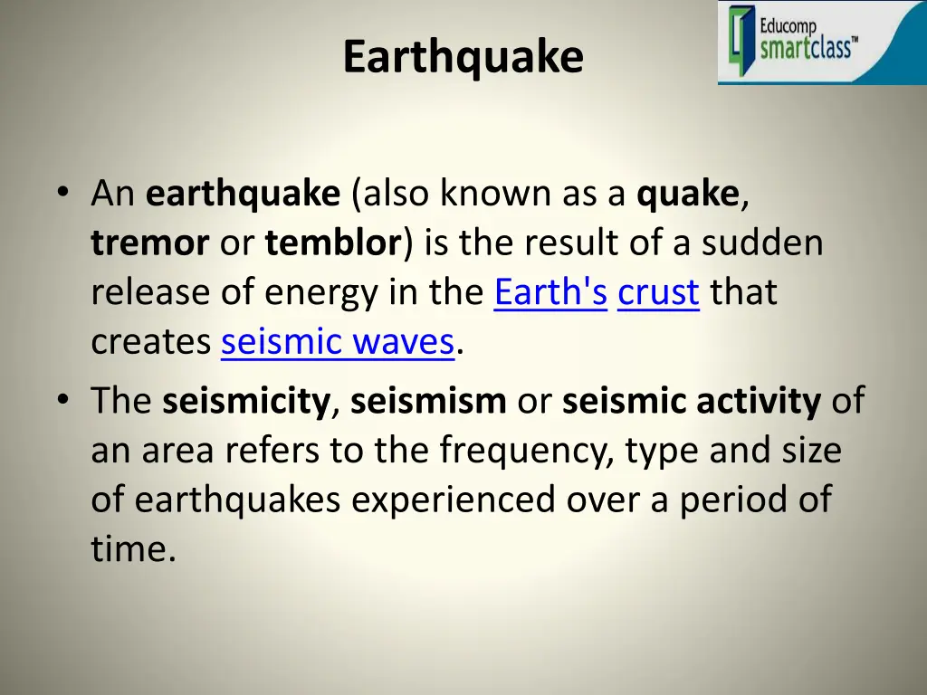 earthquake 1