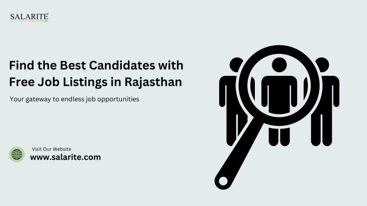 find the best candidates with free job listings