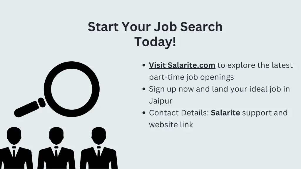 start your job search today