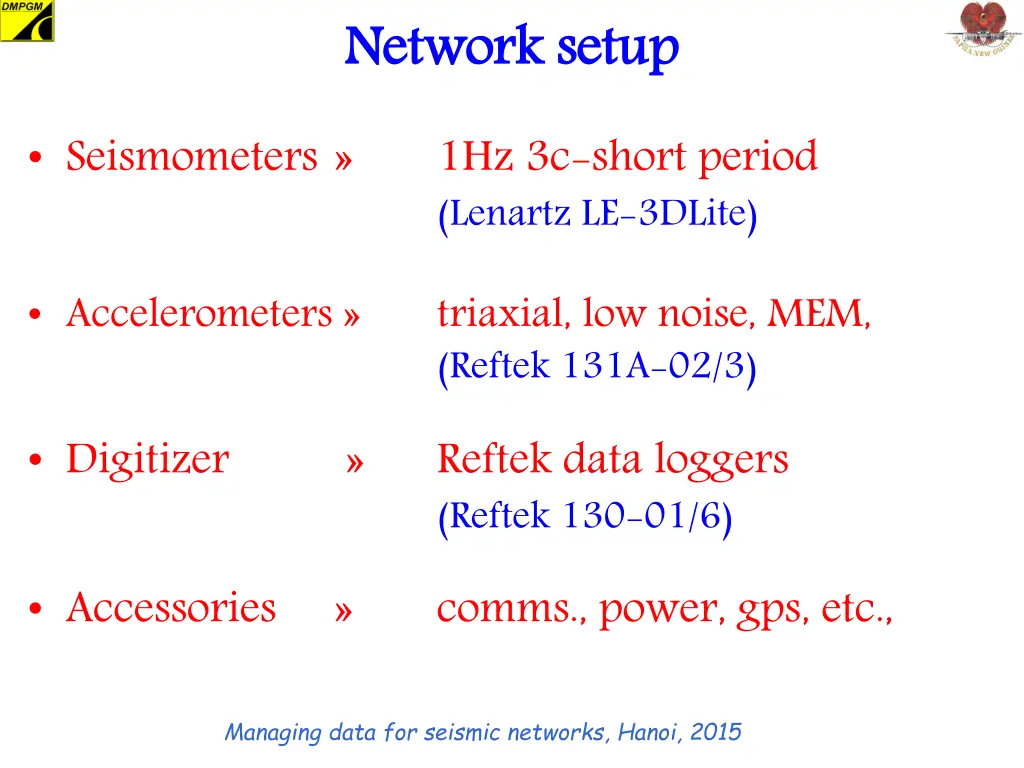 network setup