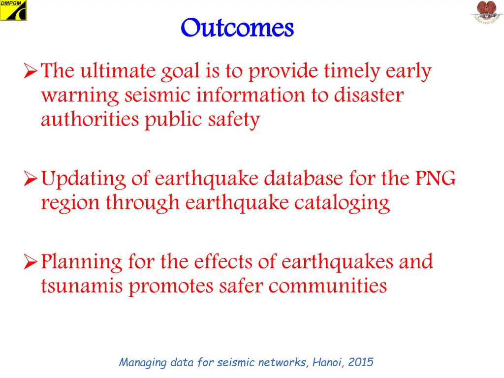 outcomes