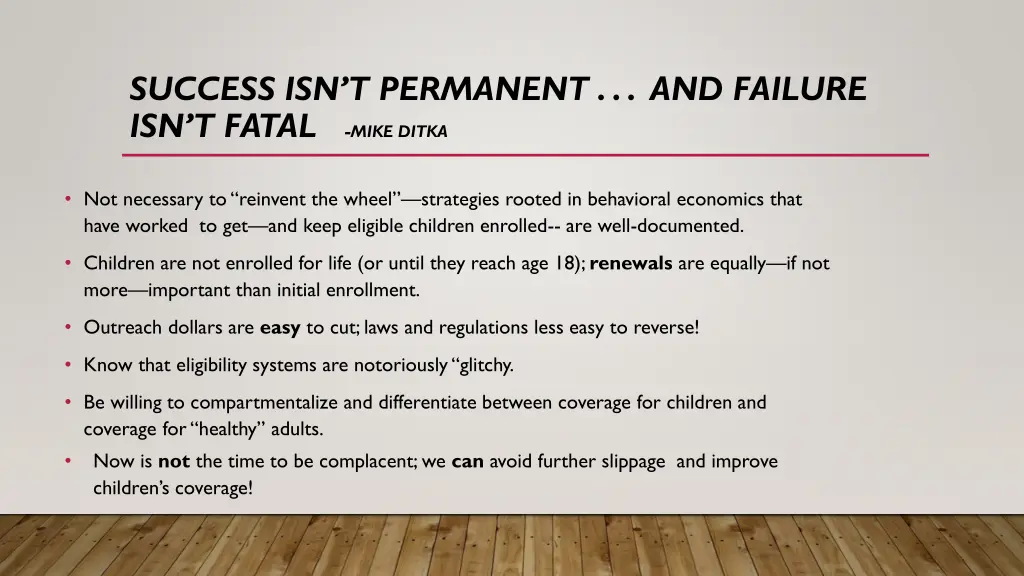 success isn t permanent and failure isn t fatal