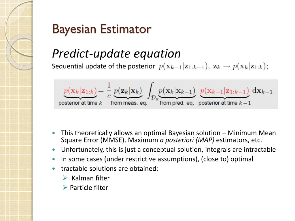 bayesian estimator 1