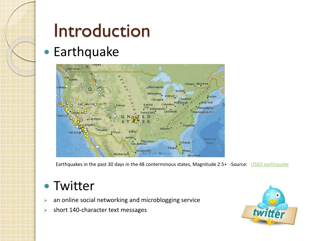 introduction earthquake