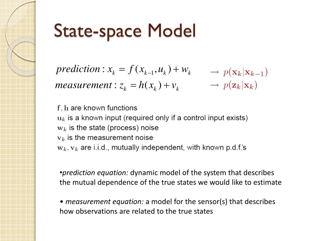 state space model