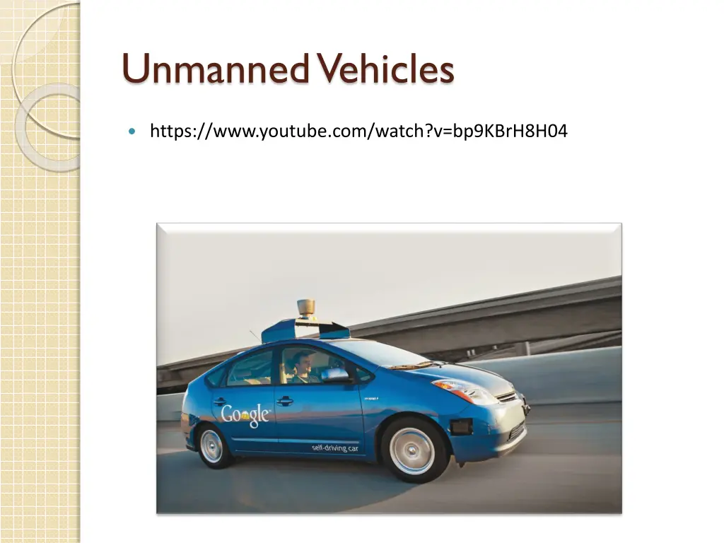 unmanned vehicles