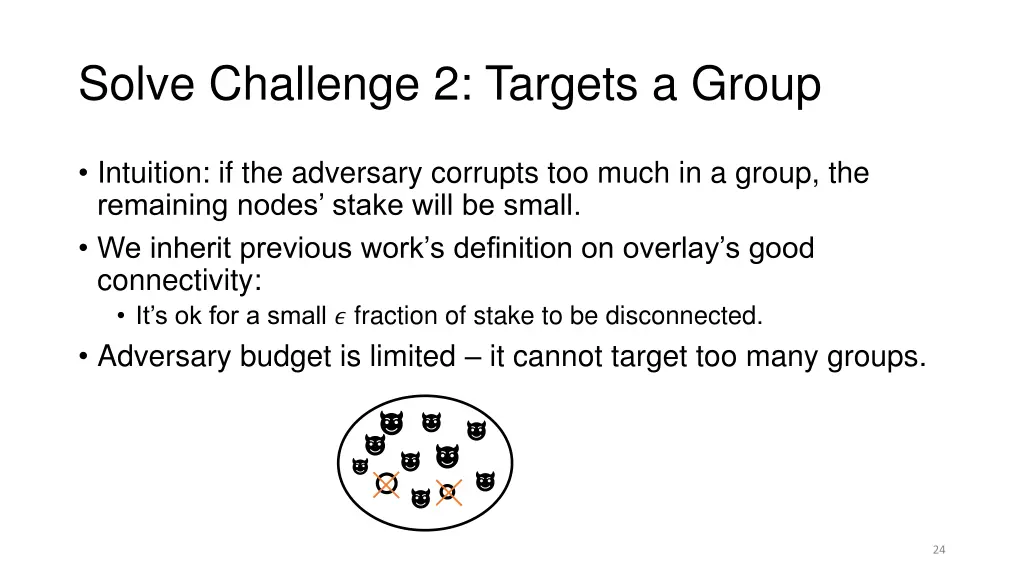 solve challenge 2 targets a group