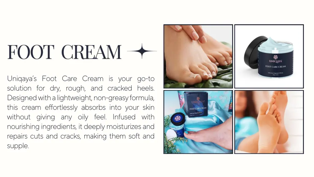 uniqaya s foot care cream is your go to solution