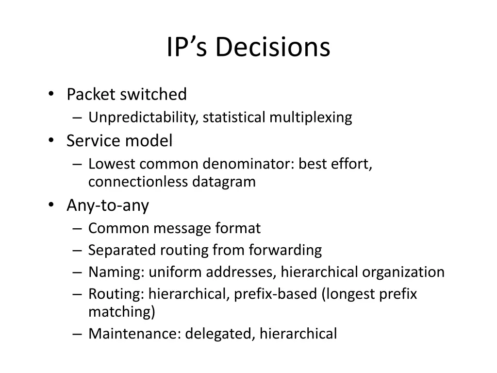 ip s decisions