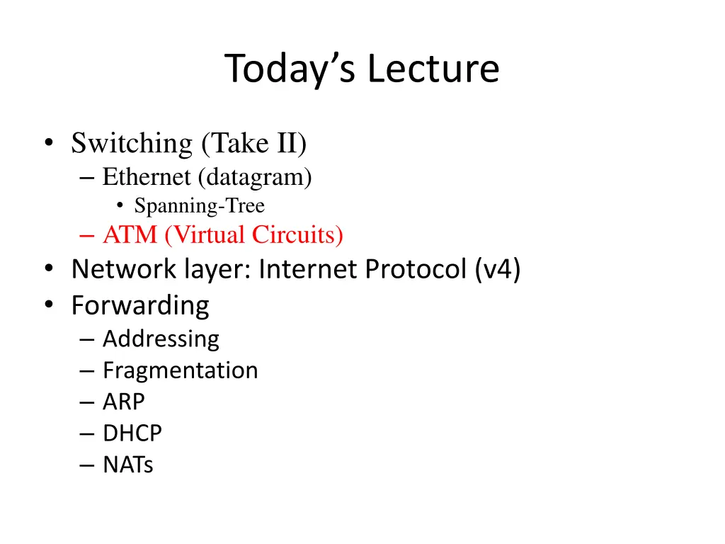 today s lecture 1