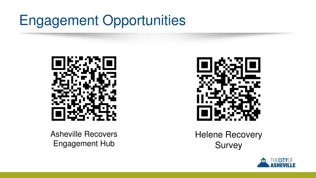 engagement opportunities