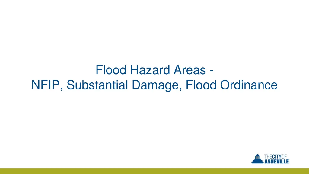 flood hazard areas
