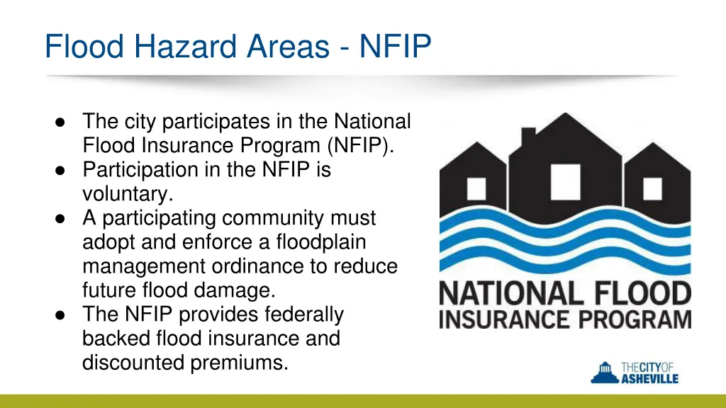 flood hazard areas nfip
