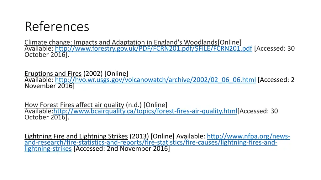 references